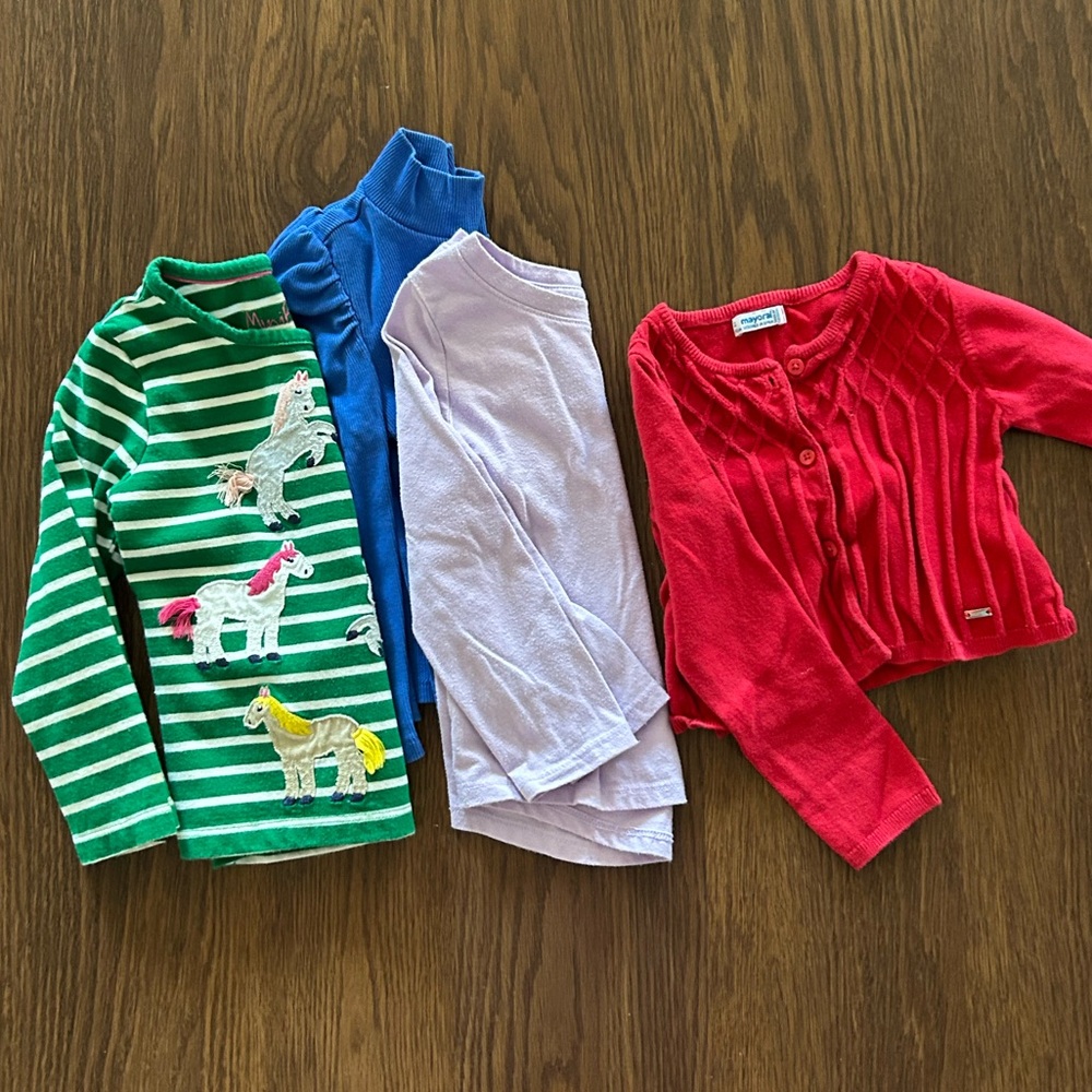 2T Long Sleeve Top Bundle
